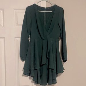 Emerald Green Party dress